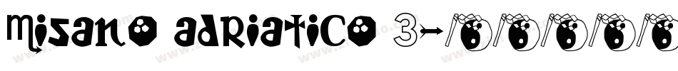 misano adriatico 3字体转换